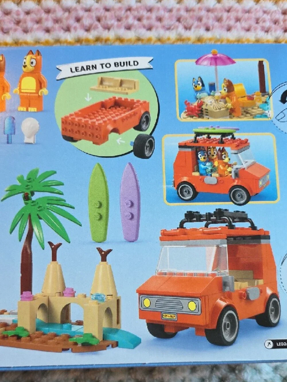 Lego 11202 Bluey Beach & Family Car Trip Playset -